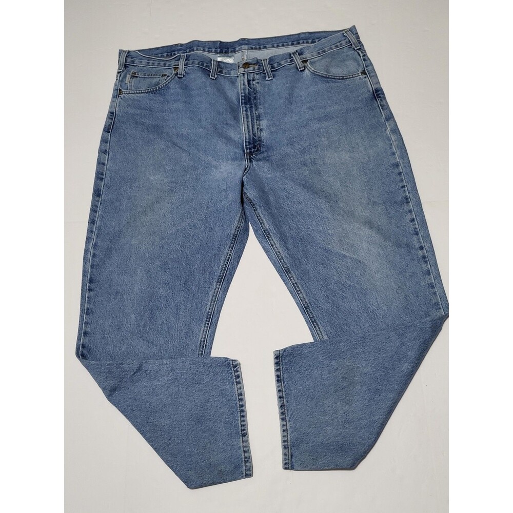 Carhartt Blue Jeans Mens Size 46x30 Relaxed Fit Traditional Fit